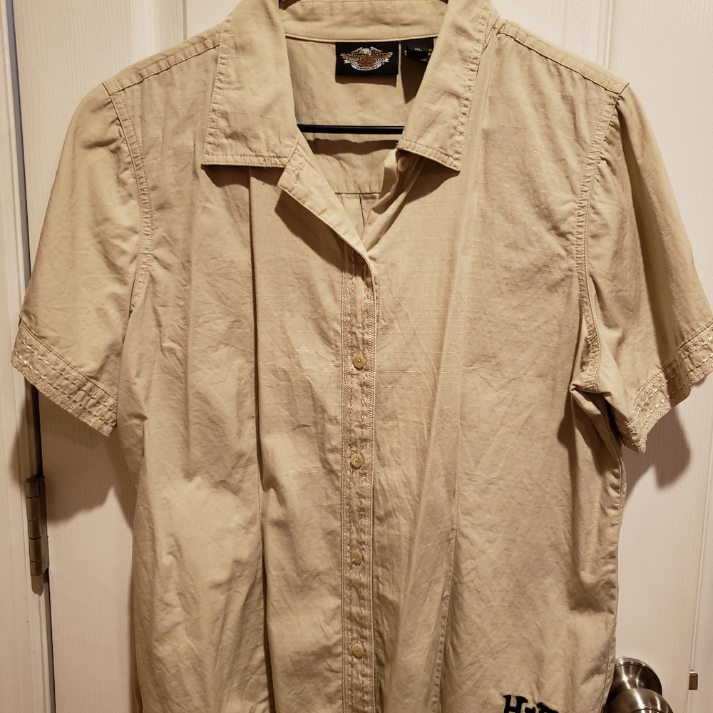 Harley-Davidson button up